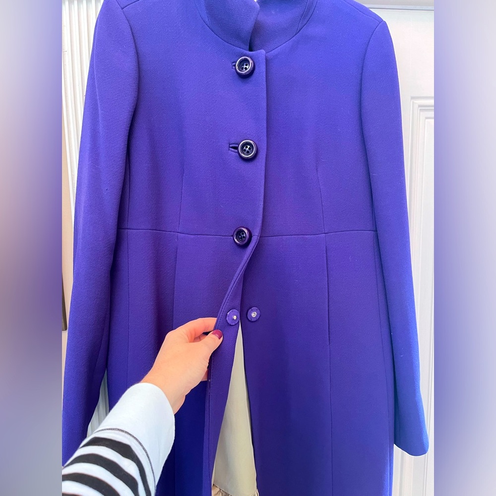 I. Crew 14T purple coat withh Thinsulate